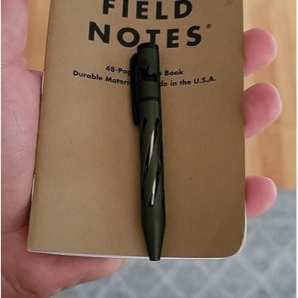 New Pen Mini Ballpoint Pen, Replaceable EDC Black Ink Pens By Bolt Action